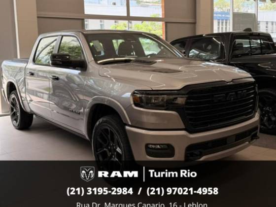 RAM 1500 3.0 HURRICANE 6 BITURBO GASOLINA LARAMIE NIGHT EDITION CD 4X4 AUTOMÁTICO